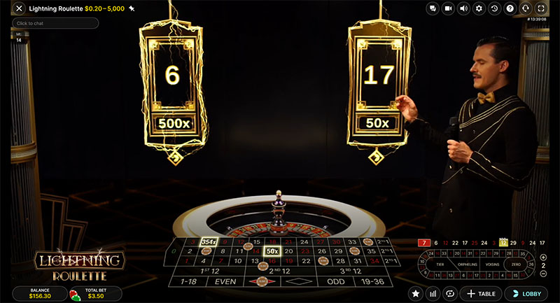 Evolution live casino game